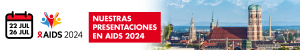 Nuestras presentaciones en AIDS 2024